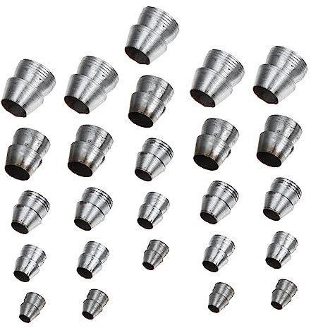 Artibetter 25pezzi Cunei Di Rotondi Martello Per Installare Maniglie Cunei Robusti e Resistenti Per Ferramenta Falegnameria e Lavori Di Costruzione