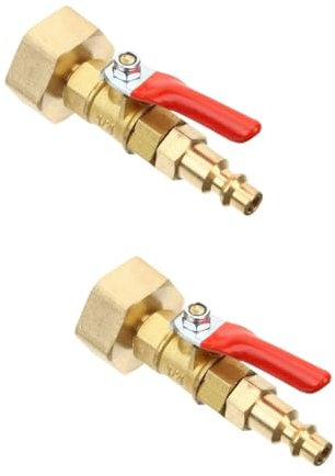 INOOMP Adattatore per Beccuccio da 2 Pezzi per Attrezzatura di Irrigazione - Adattatore per Tubo Flessibile Compatibile con Il Gelo