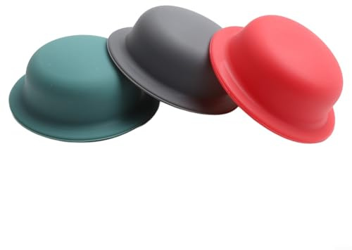 Gdfnmogo 3pcs Silicone Pot Lid Knob and Handle Cover,Cookware Lid Knobs Pan Cover,Silicone Pot Case For Kitchen Cooking Tools