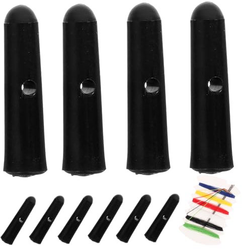 HIAKDOFT Perles De Queue De Parapluie 3 Mm Noires, Accessoires De Réparation Pour Parapluie Pliant, Kit De 10 Pièces, Pièces De Remplacement Solide En Plastique, Usage Extérieur Et Quotidien