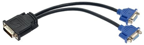 DIYEAH Cable Vga Adaptador De Vídeo Divisor De Conectores Macho Doble Vga Hembra para Ordenador Cable Adaptador