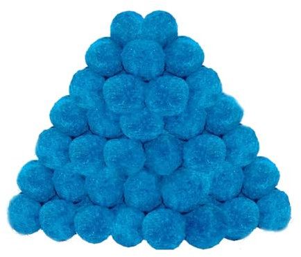 Filter Balls Pool, Polysphere Media, effizienter Wasserreiniger, leichtes umweltfreundliches Design für Schwimmbäder, Außenteiche, Pumpenersatz, klare Filtration, einfach zu bedienen