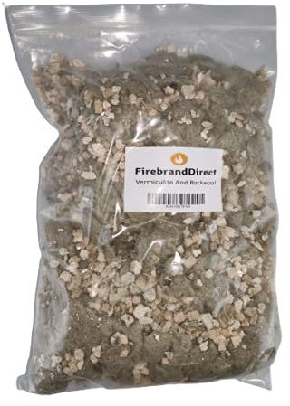 Miscela di vermiculite e lana minerale per fuochi a gas - Dai al tuo fuoco un effetto brace ardente - Firebrand Direct