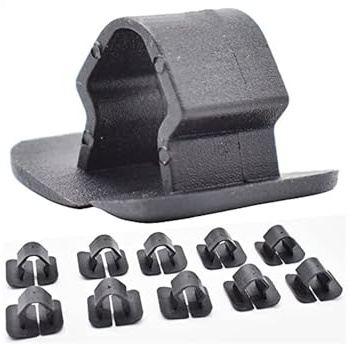 NICOLIE 10 Pz 1H5863849A01C Plastica Cappuccio Cofano Isolamento Clip Rivetto Fermo Compatibile con VW Polo Tiguan Passat B5 B6 Seat Leon 2 Skoda Octavia 2