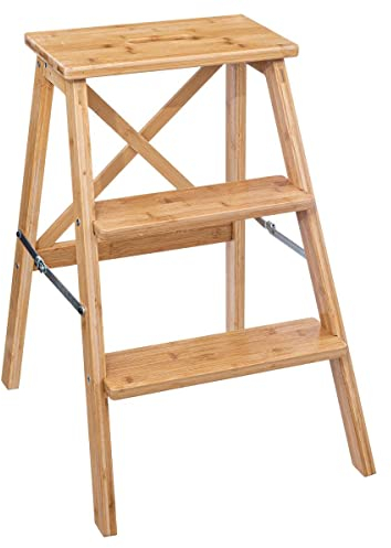 5five - trittstufe 3 Stufen Bambus