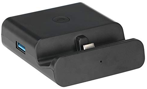 Akozon Ladestation, TV für Lite mit HDMI- und USB 3.0-Anschluss, Dockingstation, HDMI-Videokonverter-Adapter, Lite, Tragbarer ErsatzTV-Ständer