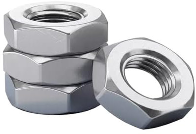 GB6172 DIN439 304 Dado esagonale sottile in acciaio inossidabile(M16 (2Pcs))