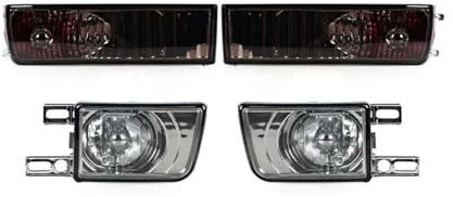 Car front fog lights, For VW, For Golf MK3 1993 1994 1995 1996 1997 1998 1999 Fog Lamp Assembly Car Front Bumper Clear Fog Light Turn Signal Lamp Front Fog Light
