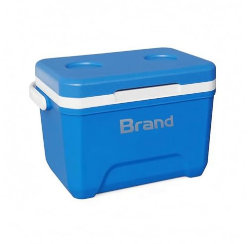 Ronyme Glacière Isotherme Boîte Réfrigérante Coffre à Glace Conteneur de Transport avec Rétention de Froid Prolongée et Ouvre-Bouteille pour Service de