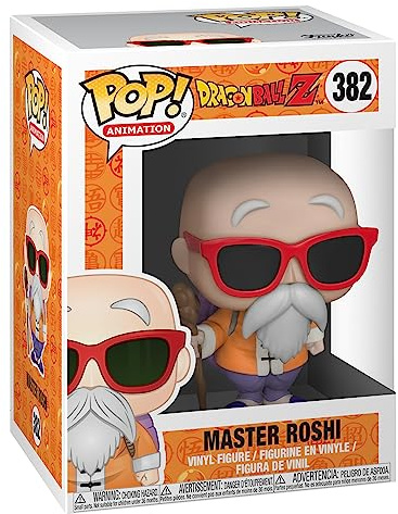 Funko POP! Vinyl: Dragonball Z - Master Roshi - Vinyl-Sammelfigur - Geschenkidee - Offizielle Handelswaren - Spielzeug Für Kinder und Erwachsene - Anime Fans - Modellfigur Für Sammler