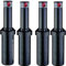 Suinga Pack 4 Aspersores de Riego K-Rain SuperPro 3/4'' | Alcance 7,9 a 14,9 Metros | Aspersor de Turbina de Ángulo Ajustable Profesional | Control de Caudal | Sectorial y Circular