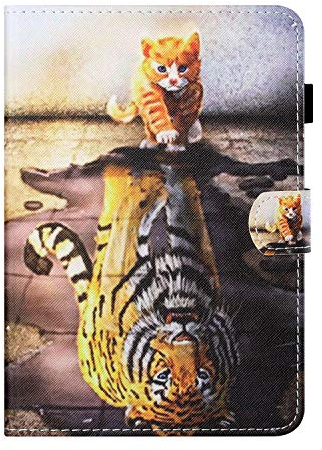 10 Zoll Tablet-Schutzhülle – Universal-Schutzhülle aus Leder mit Standfunktion Folio Schutzhülle für Fire HD 10, Google Nexus 9/10, iPad 2018, Galaxy Tab E 9.6 / Tab A 10.1, Sony Xperia Z / Z2 / Z3