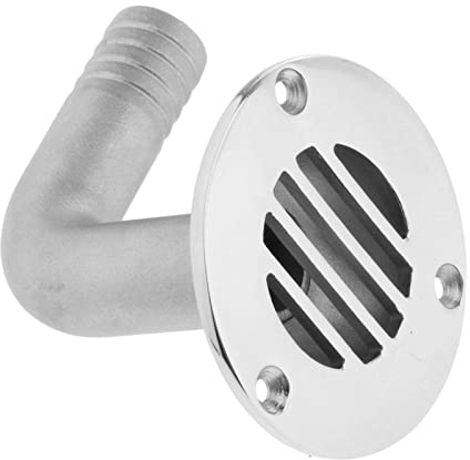 Baoblaze Bodenablauf 90 Boot Yacht Sanitär Armaturen 3/4 ''