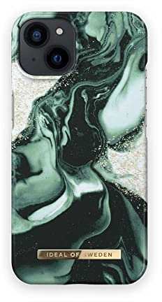 iDeal of Sweden Fashion Case IP13 Golden Olive Marble | IDFCAW21-I2161-320