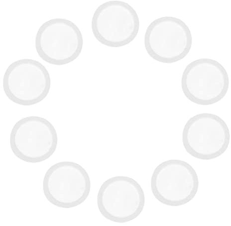 10pcs Kazoo Flöte Membran transparenter Membranmund 18mm Kazoo Teile Zubehör