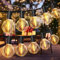 Sanweyter 15M Guirnalda Luces Exterior25+2LED, G40 Luces LED Exterior Jardin IP44 Impermeable, decoracion jardin exterior Enchufables 2700 K Blanco Cálido para Patio Jardín Cafe Fiesta