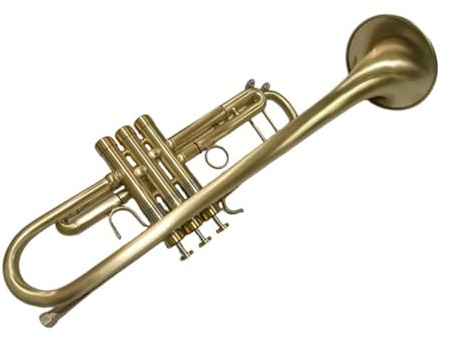 Trompete Trompeteninstrument Schweres Gebürstetes B Professionelles Blechblasinstrument