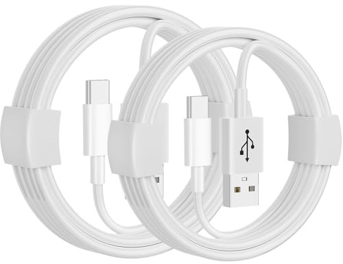 iPhone 17 16 15 Carplay Ladekabel for iPhone 17Air,16E, 17 16 15 Pro Max,15 16 Plus Kabel, [1M+2M 2Stück] USB A auf USB C Kabel kompatibel für AirPods 4/AirPods pro (2/3nd Gen) Ladegerät