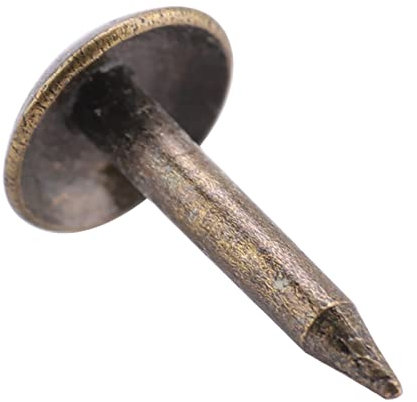 100 Addensati di Ferro per le Unghie dei Chiodi di Ferro, Robusti e Resistenti per Materiale in Legno, Unendo la Porta in Legno del Tamburo con Mobili con Dimensioni Opzionali da