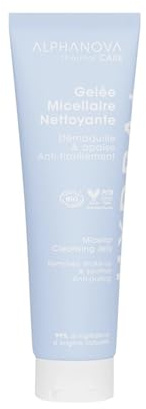 ALPHANOVA Thermal Care – Reinigungsgel zur Reinigung von Make-up Hydra + – Hyaluronsäure – natürlich – Bio-zertifiziert – 150 ml