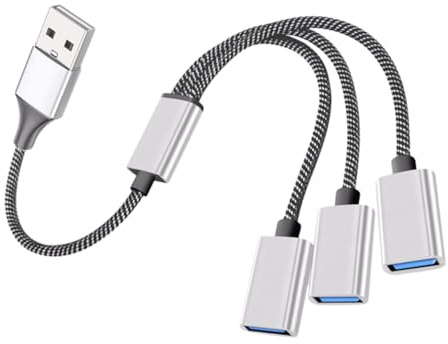 HOMSFOU Usb Splitter Multiporta Adattatore Hub Usb Porte Maschio Femmina Per Laptop e Dispositivi Trasmissione Ad Velocità