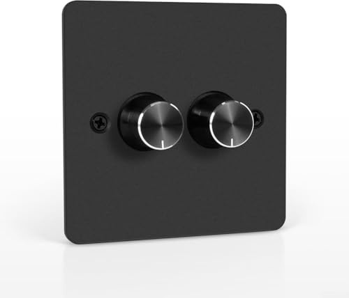 Regolatore di luce a LED con funzione di regolazione rotativa, perfetto per applicazioni DC12V e 24V (dimmer laterale alto)