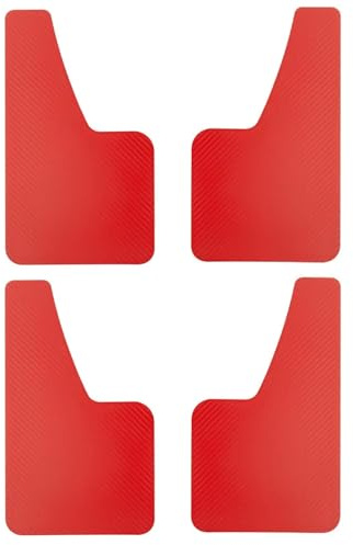 Anteriore Posteriore Paraspruzzi Per Fiat Per Ducato Paraspruzzi In Fibra Di Carbonio Paraspruzzi Paraspruzzi Parafanghi(RED)