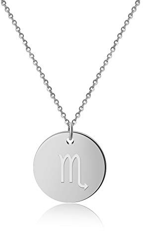 GD GOOD.designs ® Collar de damas con signo del zodiaco (horóscopo) joyas con signo del zodiaco para mujeres Collar de damas con signo del zodiaco (horóscopo)