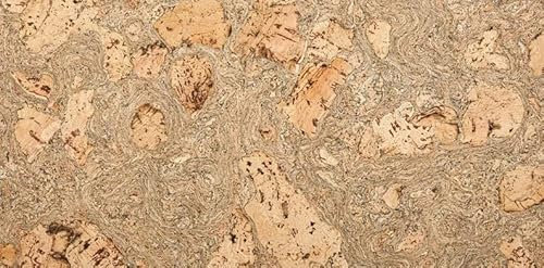 Cork Wall Tiles Decorative 60cm x 30cm (11 Tiles) Total 1,98 m2 (Cinzento)