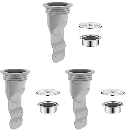 SiMbae Floor Drain Backflow Preventer Silicone One Way Drain Valve Kitchen Sink Stopper Anti-Clogging Drain Filter with Enlarged Opening, for Toilet Bathroom Washing Machine Sewer Pipe,M