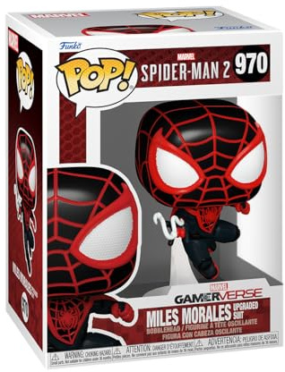 Funko POP! Games: Spider-Man 2- Miles Morales - Spider-man 2 Video Game - Collectable Vinyl Figure - Gift Idea - Official Merchandise - Toys for Kids & Adults - Video Games Fans