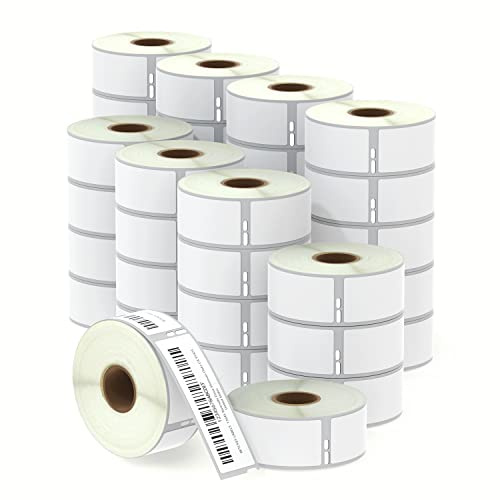 BETCKEY - 40 Rollen 99010 Selbstklebende Etiketten Kompatibel mit DYMO S0722370, 28mm x 89mm, 14000 Adressetiketten für LabelWriter 450, 4XL NICHT passend 550 oder 5XL
