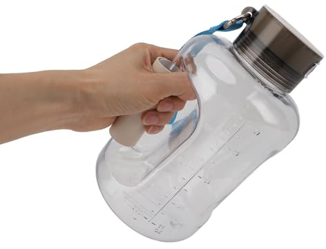Goshyda Botella de Agua de Hidrógeno, Generador de Botella de Agua de Hidrógeno de 1,5 L con Tecnología SPE PEM, Botella de Agua Portátil Rica en Hidrógeno para Deportes Botella de Agua