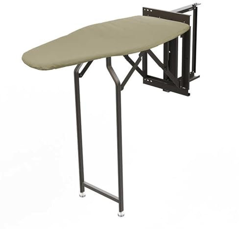 ZFUCMAYL Tabla De Planchar Giratoria De 180°,Tabla De Planchar Oculta con Cubierta Resistente Al Calor,Tabla De Planchar Extraíble con Soporte De Elevación,para Apartamento En Casa