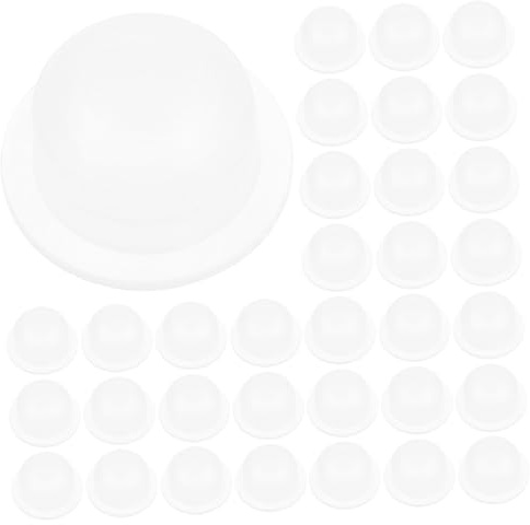 NIYANGLE 100pièces Bouchons Transparents Réutilisables Pour Bouteilles Huiles Essentielles Anti-fuite Et Anti-évaporation Pour Aromathérapie Et Usage Quotidien