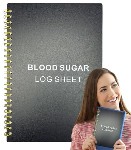 Genérico Cuaderno De Registro Para Diabéticos,Cuaderno A5 Con 60 Páginas Para Control Diario - Libreta De Registro Médico Para Control De Salud Y Gestión De Datos Para Adultos