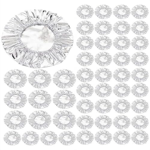 Coperture riutilizzabili in alluminio per alimenti, pellicola isolante resistente al calore per mantenere freschi, coperture di diverse dimensioni per ciotole, piatti, frutta e avanzi