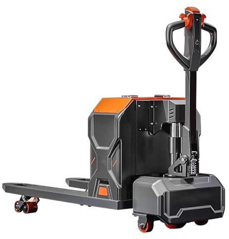 ATAPNLNMTZ Transpalette Électrique, Chariot Élévateur Motorisé, Capacité 3000kg pour Entrepôt, Manutention Rapide et Levage Facile(21.6x45.2in/55x115cm)