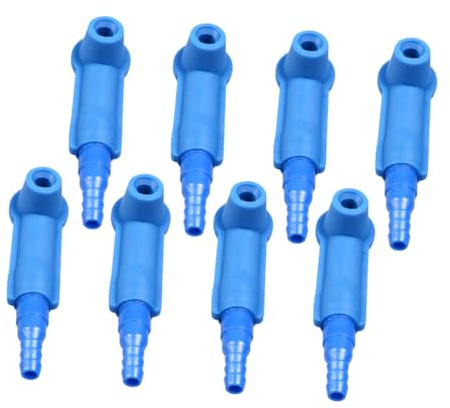 Mipcase 8pièces Connecteur pour Changeur De Liquide De Frein Outil De Purge Rapide Et Étanche avec Adaptateur pour Voitures Et Véhicules