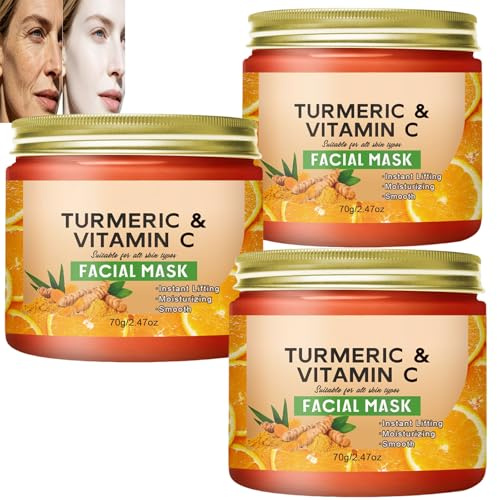 Gurkmeja blekning djup rengöring porer mask, gurkmeja blekning guld gel-mask, gurkmeja/vitamin C lera uppstramande mask, gurkmeja/ma övernattning wrapping peel off mask, fuktgivande (3 st)