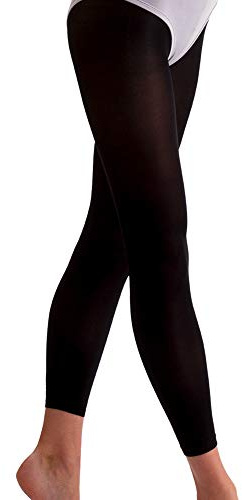 Silky Dance Essentials Collants sans pieds pour adulte Noir 40 deniers Taille L, Noir, L