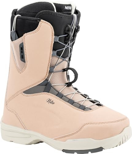 Nitro Scala TLS Barco de Snowboard, Mujeres, Terracota, MP 25,0 // EU 38 2/3 // US 7,5