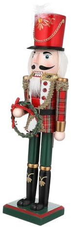 Zerodeko Soldato Schiaccianoci Decorazioni Natalizie Soldato Di Noce Decorazione Natalizia Piccolo Ornamenti Di Schiaccianoci Natale Marrone Arredamento Il Per Etichette Di Legno