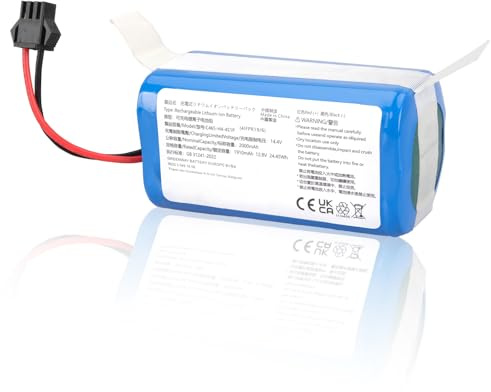 2000mAh 12,8V Batería Compatible con Lefant M210, M210 Pro, M210P, M210B, M213 y M213S Robot Aspirador, Batería Repuesto Recargable
