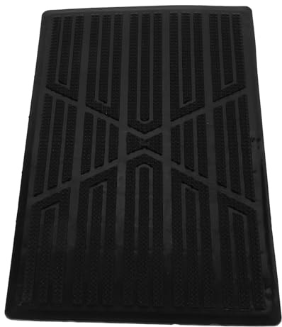 SHINEOFI Patch de Réparation pour Tapis de Sol de Voiture Noir en Caoutchouc Dur Résistant à l'usure Coussinet Antidérapant pour Pédales Automobiles Accessoire pour Protection Intérieure