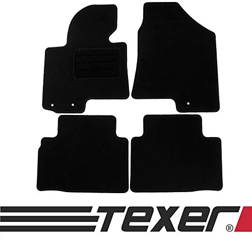 CARMAT TEXER Textil Fußmatten Passend für Kia Sportage III Bj. 2010-2016 Basic