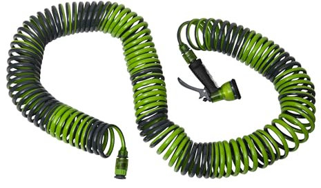 WERKA PRO Manguera de jardín en Espiral 30m