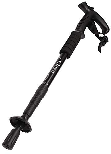 Hiking Poles Telescopic Trekking Poles Adjustable Walking Sticks Lightweight Walking Poles Portable Walking Stick Trekking Poles with Wrist Strap for Men Women Senior Trekking, 3 Sections Adjustable