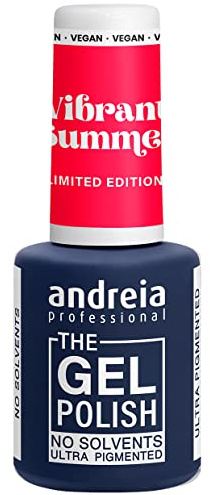 Andreia Professional - Le Gel Polish Sans Solvant - Collection Limitée Été Vibrant - VS4 Rose Fluo Néon