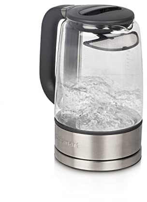 Cuisinart GK-17N Viewpro Cordless Electric Kettle, Silver 1.7 Liter